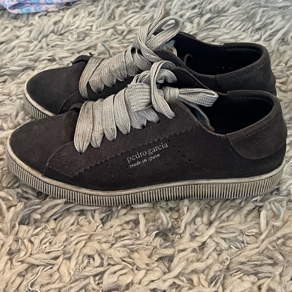 Pedro Garcia Perry 'PHAT' LACED SNEAKER in grey size 37